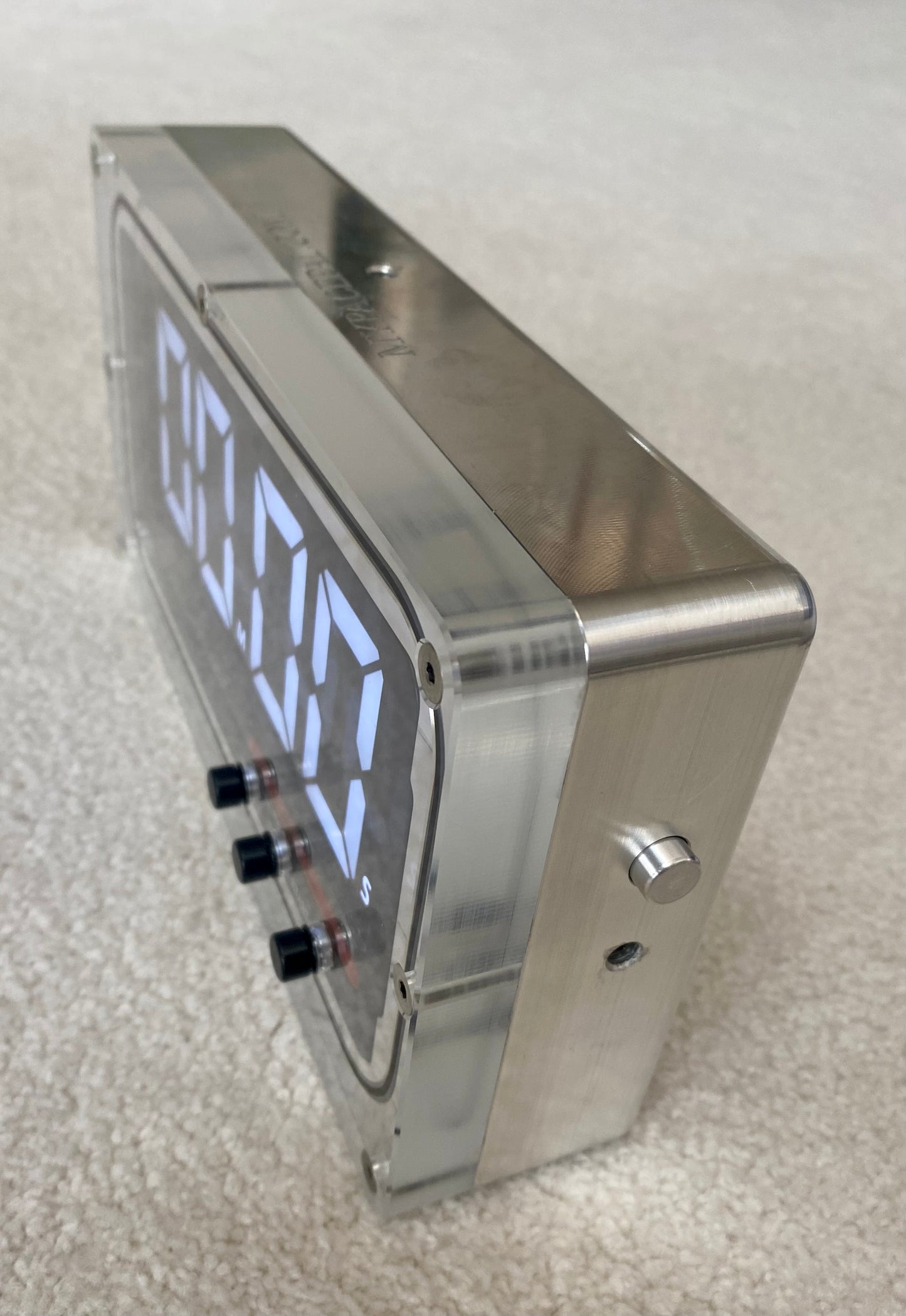 LED PACE CLOCK - MADE SUBMERSIBLE WITH WATERPROOF CASE TECH